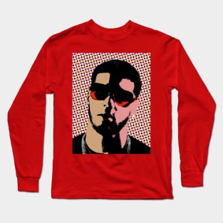 anuel aa style pop art Long Sleeve T-Shirt